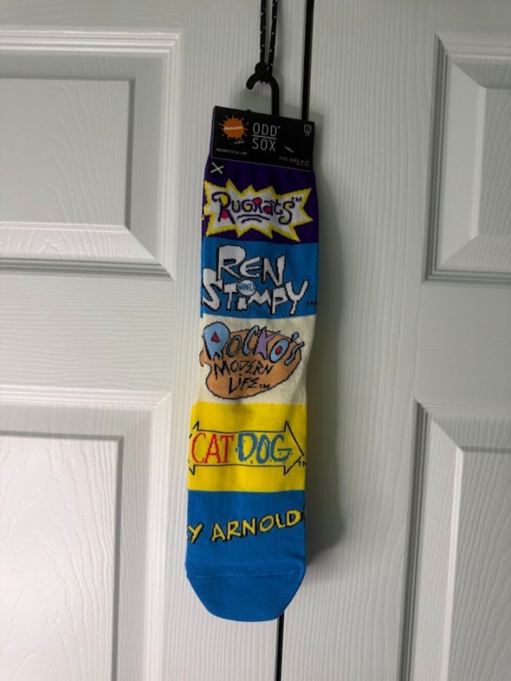 Men's Odd Sox Nickelodeon Crew Rugrats Socks